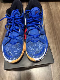Nike Kyrie Basketball Sneakers Blue Orange