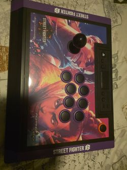 Playstation 5 streetfighter arcade style controller like new