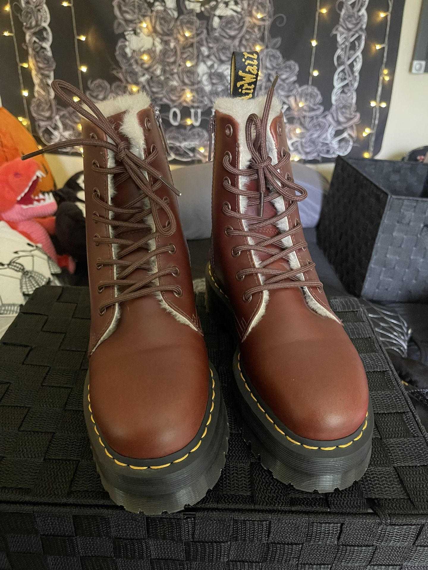 Dr. Marten Jadon Platform Boots