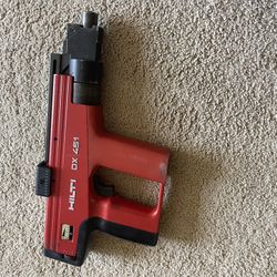 Hilti DX- 451 Powder Actuated Nail Gun