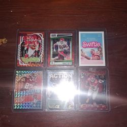 Travis Kelce trading cards