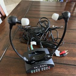 TV Ears Original Digital 5.0 System Voice Wireless Headset 