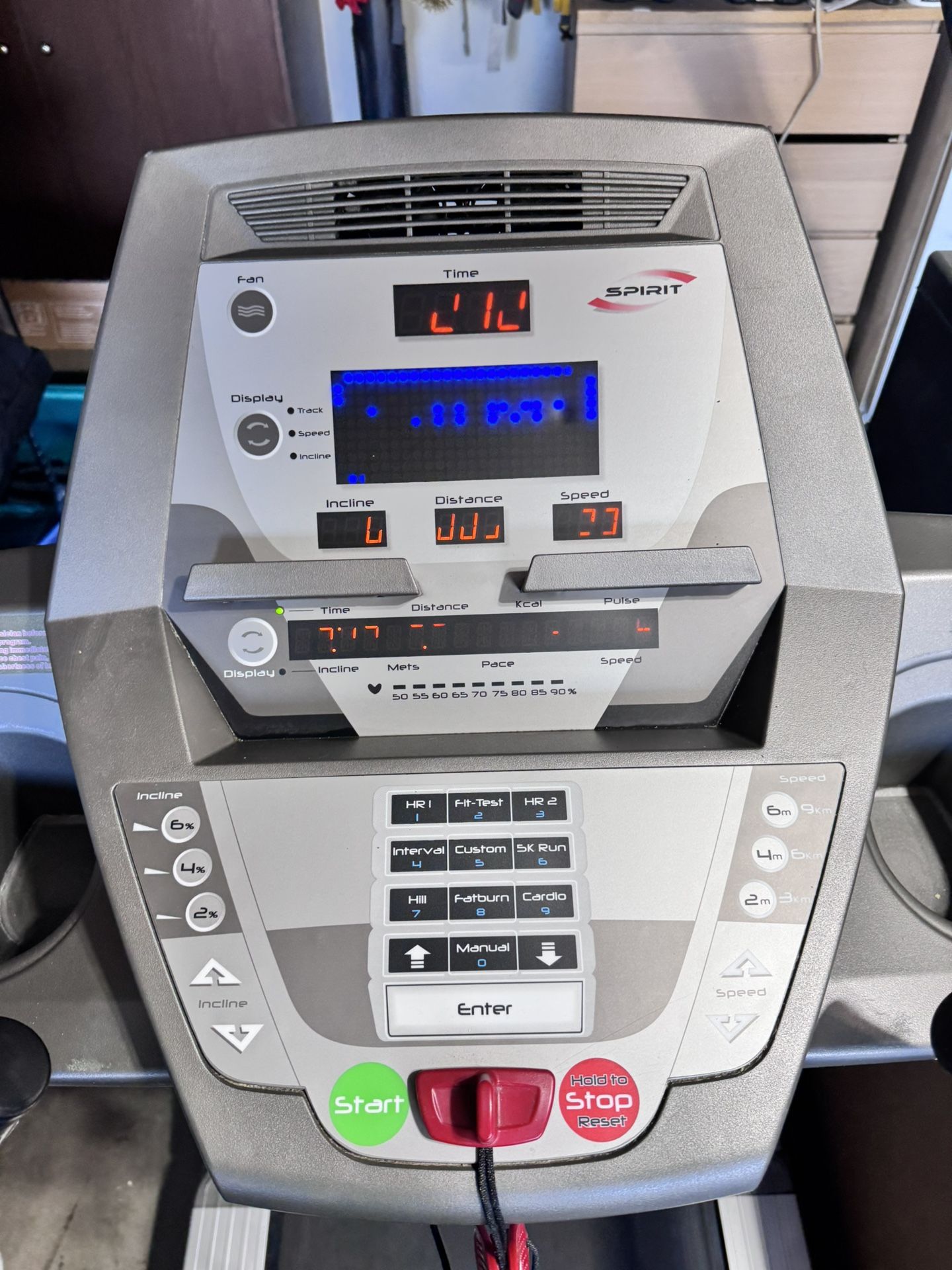 Commercial Spirit CT 800 treadmill