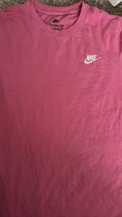 Pink Nike shirt