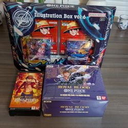 One piece booster box / Illustration box / treasure booster set.