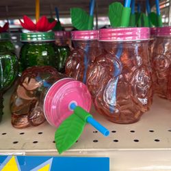 Flamingo Glass Tumbler