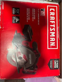 CRAFTSMAN V20 20-volt Max 6-1/2-in Cordless