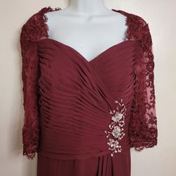 Formal Dress/Burgundy 
