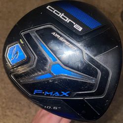 COBRA F-MAX AIRSPEED STRAIGHT NECK DRIVER 10.5° COBRA AIRSPEED 40 GRAPHITE REGULAR RIGHT HANDED