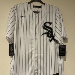 Nike White Sox Baseball Jersey Size Large Men New 