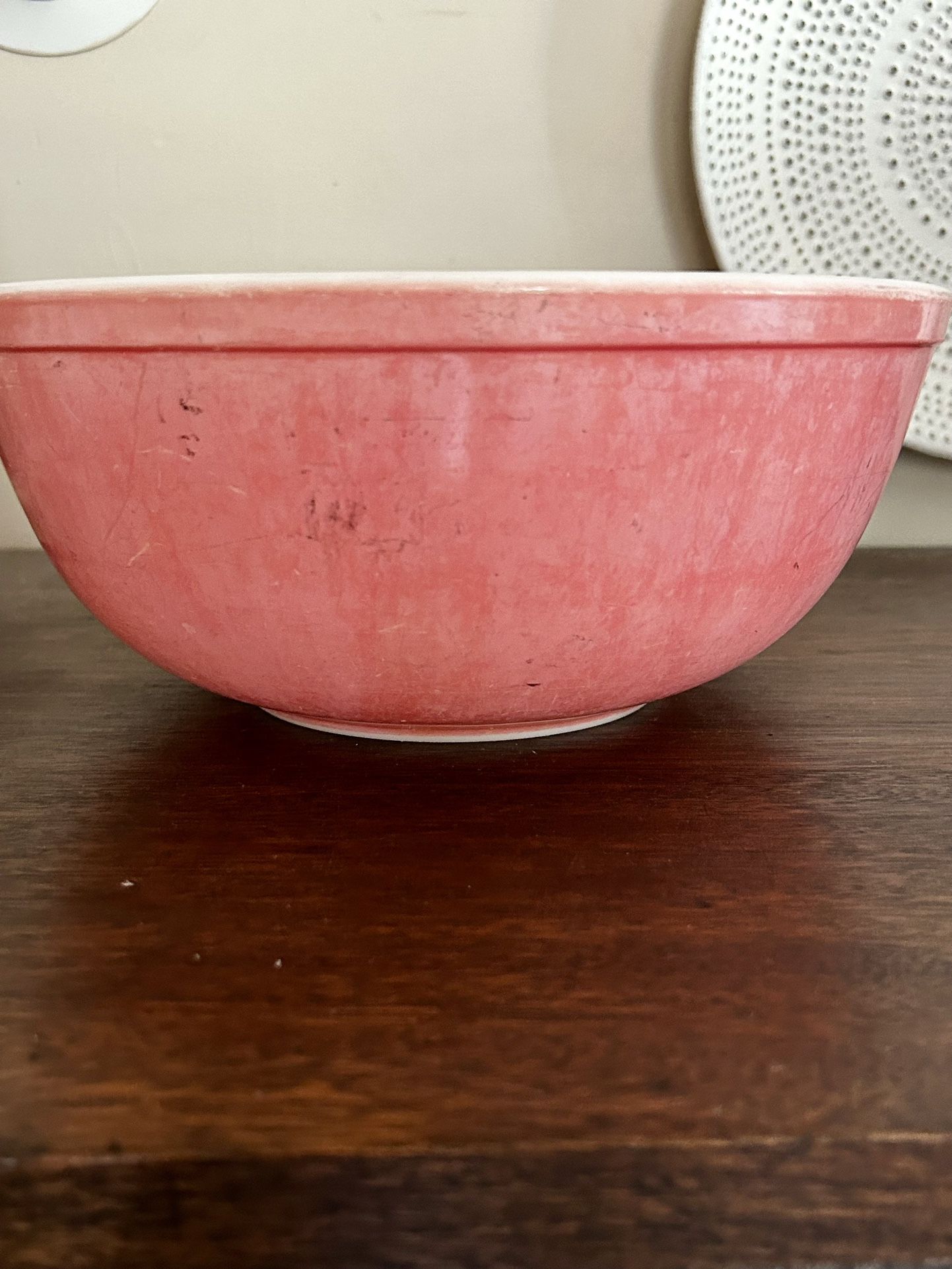 Pink Pyrex Mixing Bowl