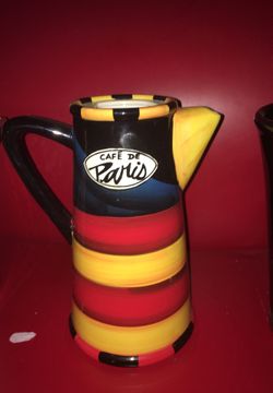 3 colorful vases