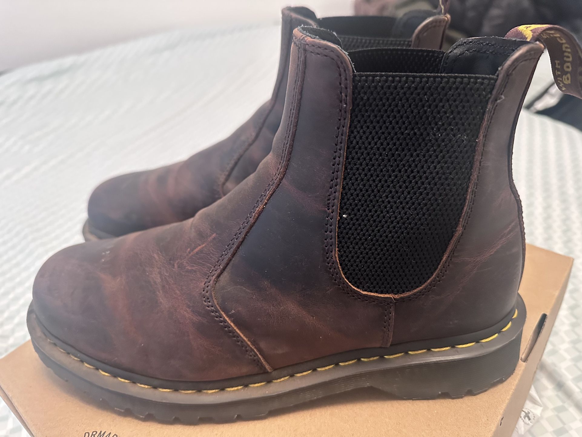 Dr. Martens Air Wair Chelsea Boot (Chesnut Brown) Size 10