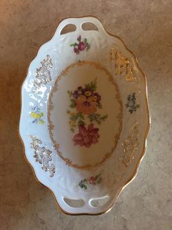 Vintage Candy Bowl Germany US Zone