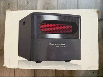 Unique Heat Next Generation 1500 Watt Portable Indoor Electric Infrared Heater