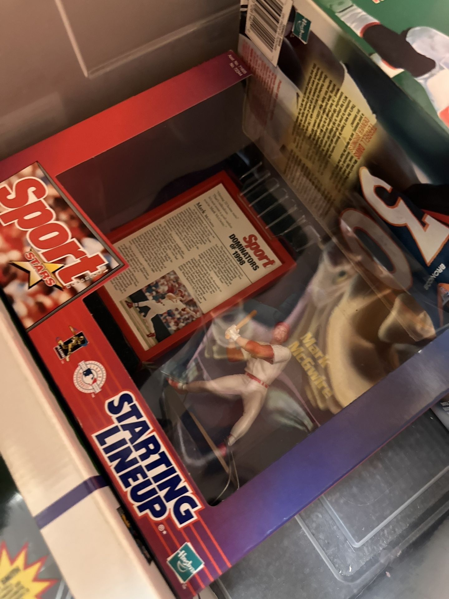 Mark McGwire Starting Lineup Baseball Figurine Sports