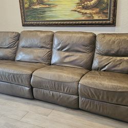Sofa With 3 Working Reclining Chairs