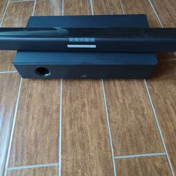 JVC 2.1 soundbar with wireless subwoofer TH-M337B