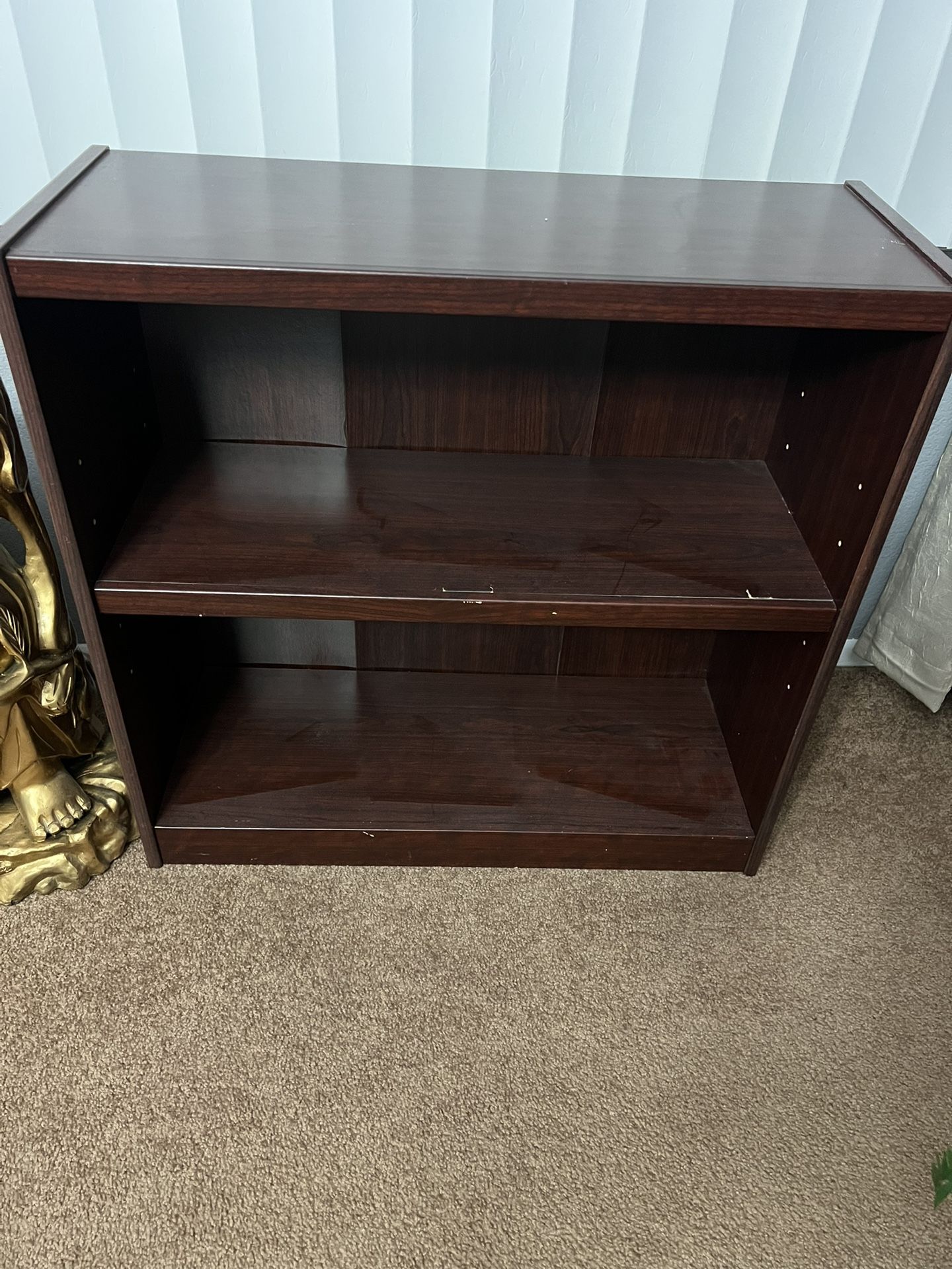 Small Cherry Wood Bookshelf