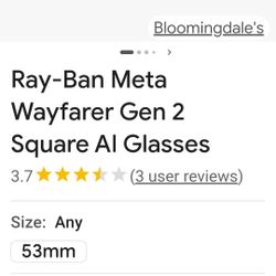 Ray Ban Meta Glasses
