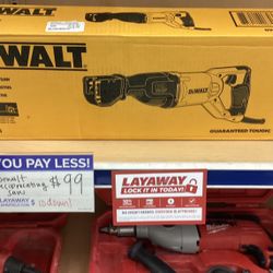 Dewalt Reciprocating Saw 
