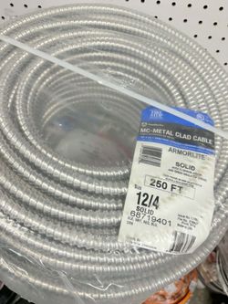 New MC metal clad cable 12/4