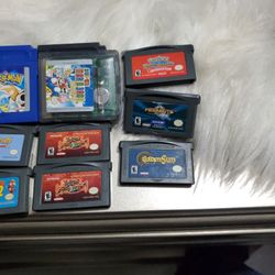 Gameboy Advance AND ORIGINAL gameboy Games All Diferent Price 