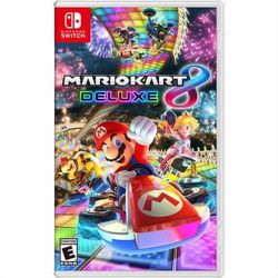 Nintendo switch used, with mario kart 8 and all accessories
