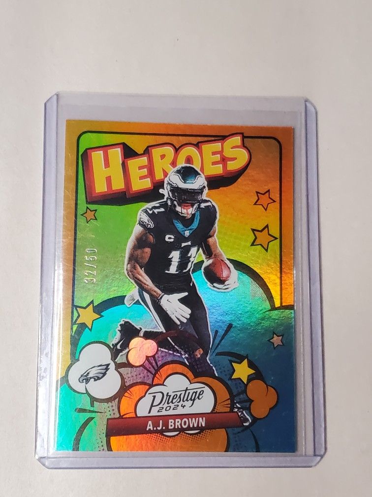 A.J Brown Prestige Heros Gold /50