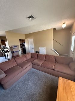Brown Sectional Couch
