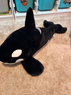 Large Orca Killer Whale Stuffed Plush Toy