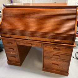 Vintage Roll Up Desk