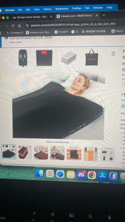 Portable infrared sauna blanket