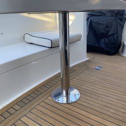 Marine Stainless Boat Table Base (Non-Adjusting)