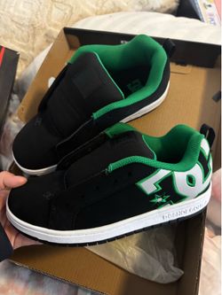 Green dc shoes