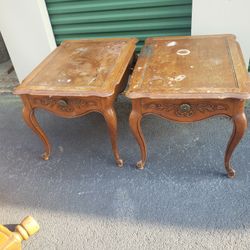 Two End Tables 