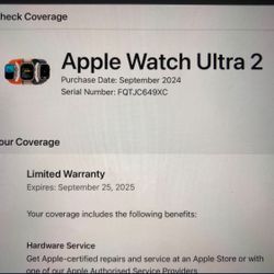 Apple Watch Ultra Gps+ Cellular Included