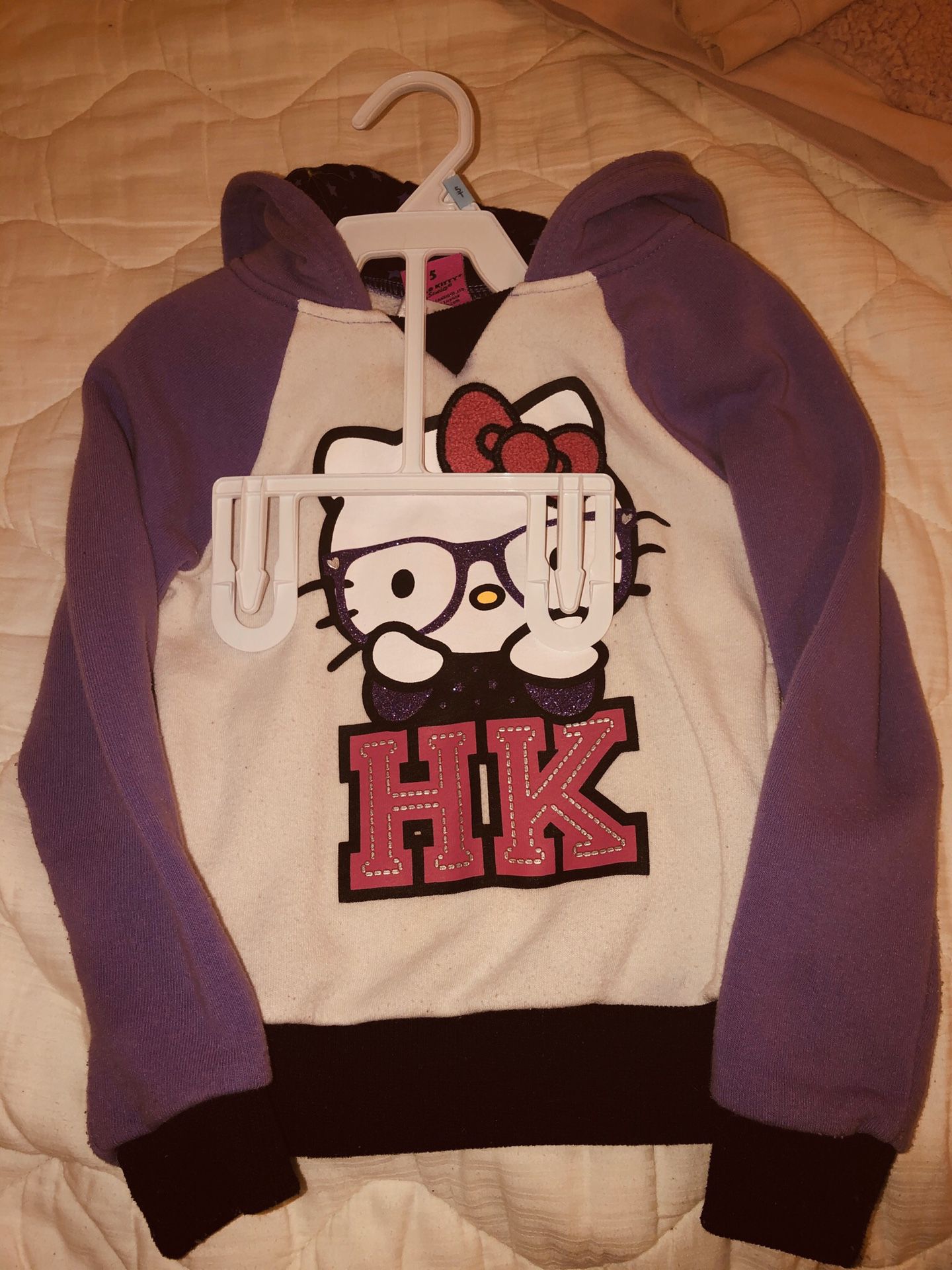 Hello Kitty hoodie little girls size 5