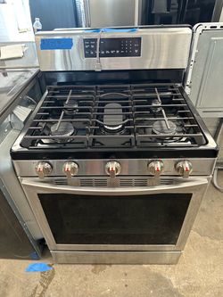 Samsung Stainless Steel 5 Burner Gas Oven Range Stove