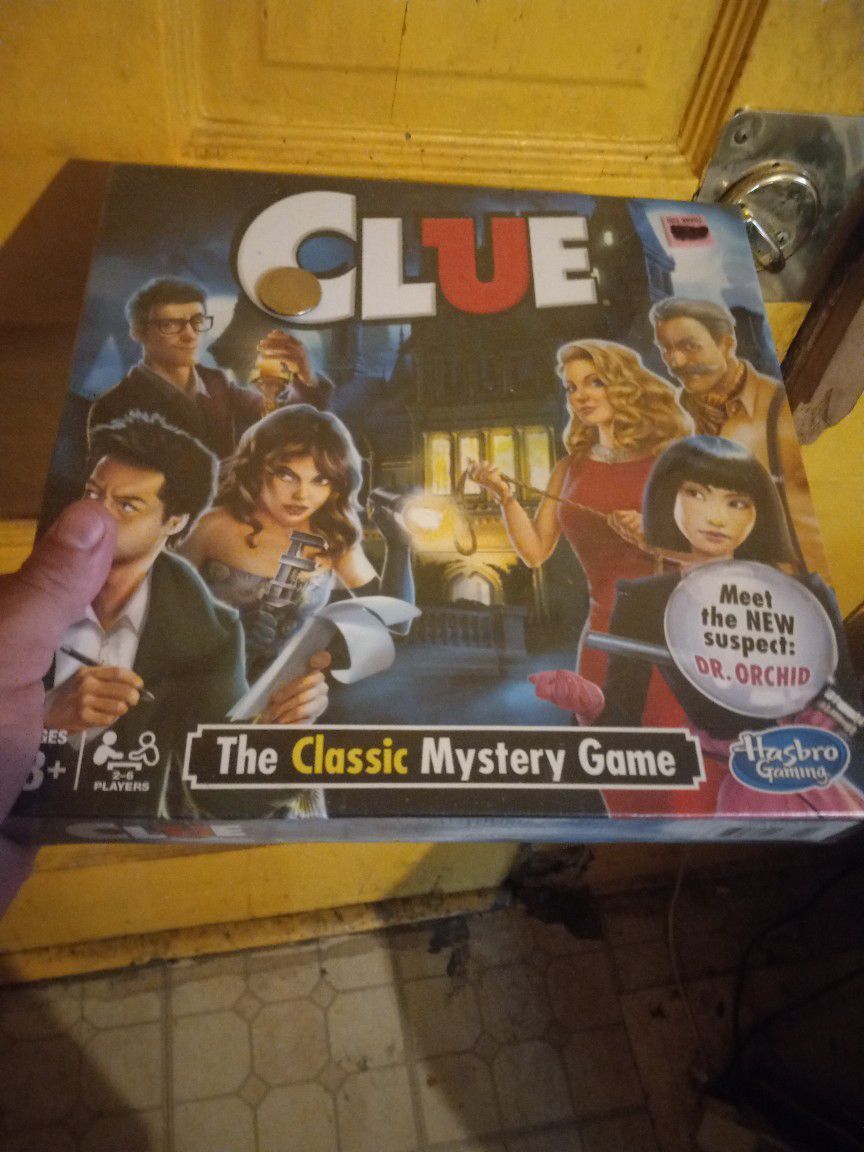 Clue Board Game, Brand New