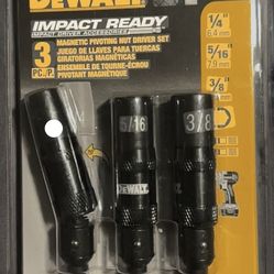 DeWalt Magnetic Pivoting Nut Driver Set