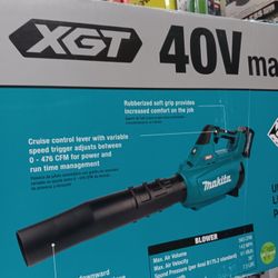 Makita XGT 40V Max Brushless Cordless Leaf Blower. Tool-Only 