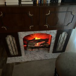 1960 Fireplace Minibar 