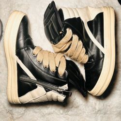 new rick owen geo baskets