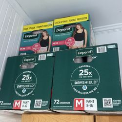 Depend FRESH PROTECTION Diapers 