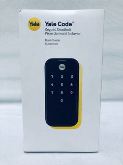 Yale Electric Deadbolt Digital Keypad Lock *NEW!