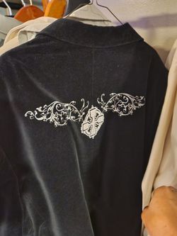 Black Suade Blazer