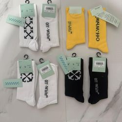 Off white Socks New Season Any Colors