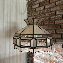 2 Vintage Plug In Lamp 