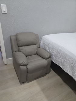 Gray Kids recliner
